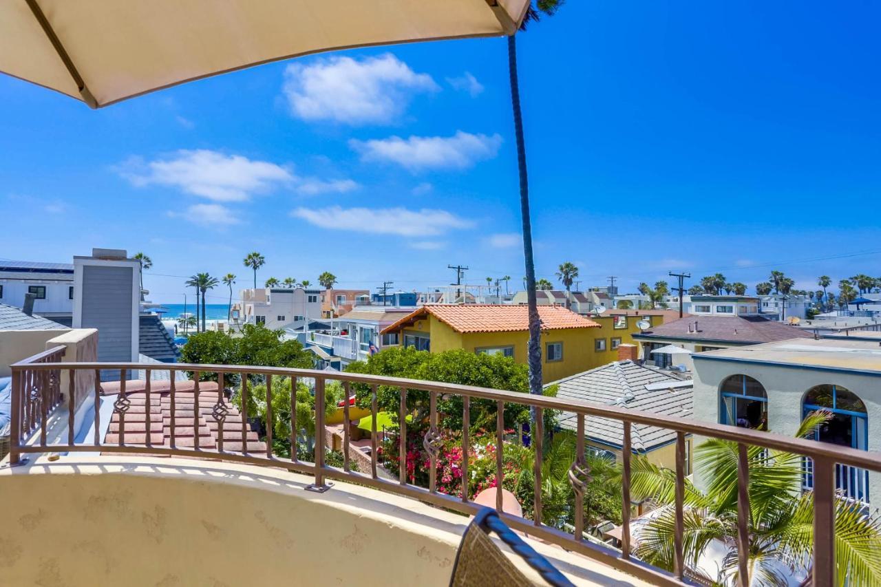 Stunning Ocean View Home W Rooftop Terrace, Firepit, Fast Wifi, Ac & Parking! San Diego Exteriör bild
