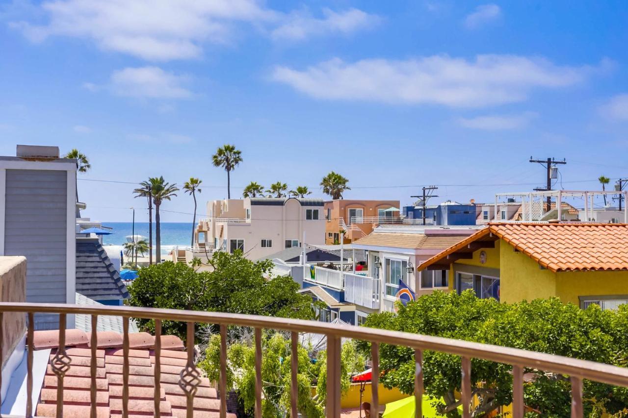 Stunning Ocean View Home W Rooftop Terrace, Firepit, Fast Wifi, Ac & Parking! San Diego Exteriör bild