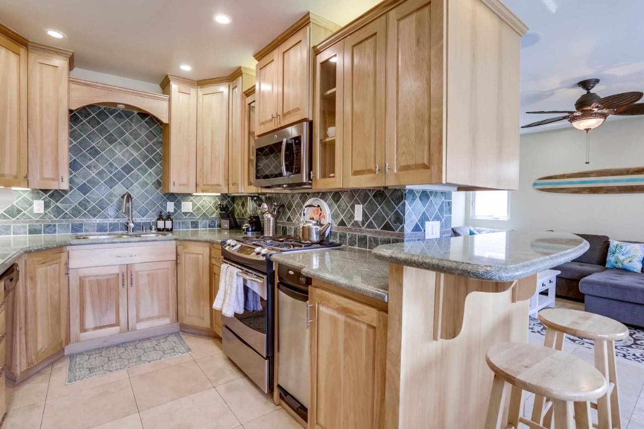 Stunning Ocean View Home W Rooftop Terrace, Firepit, Fast Wifi, Ac & Parking! San Diego Exteriör bild